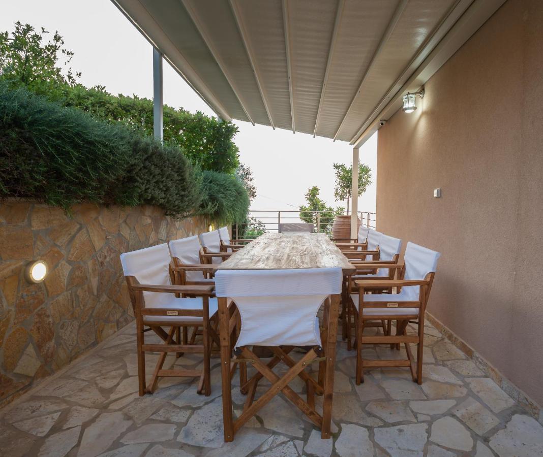 Nikole'S Villas Luxury 180M2 Tirós Exterior foto